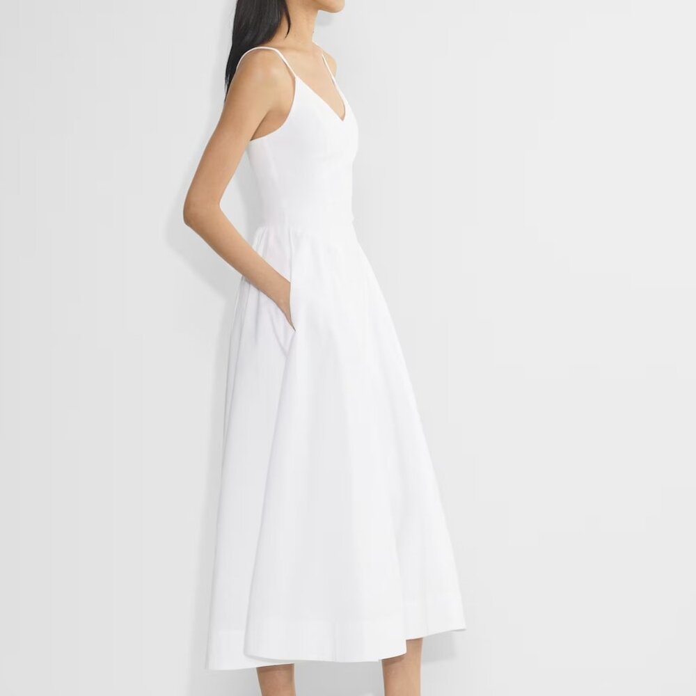 Aritzia Technique Poplin Dress - White - Picture 4 of 5